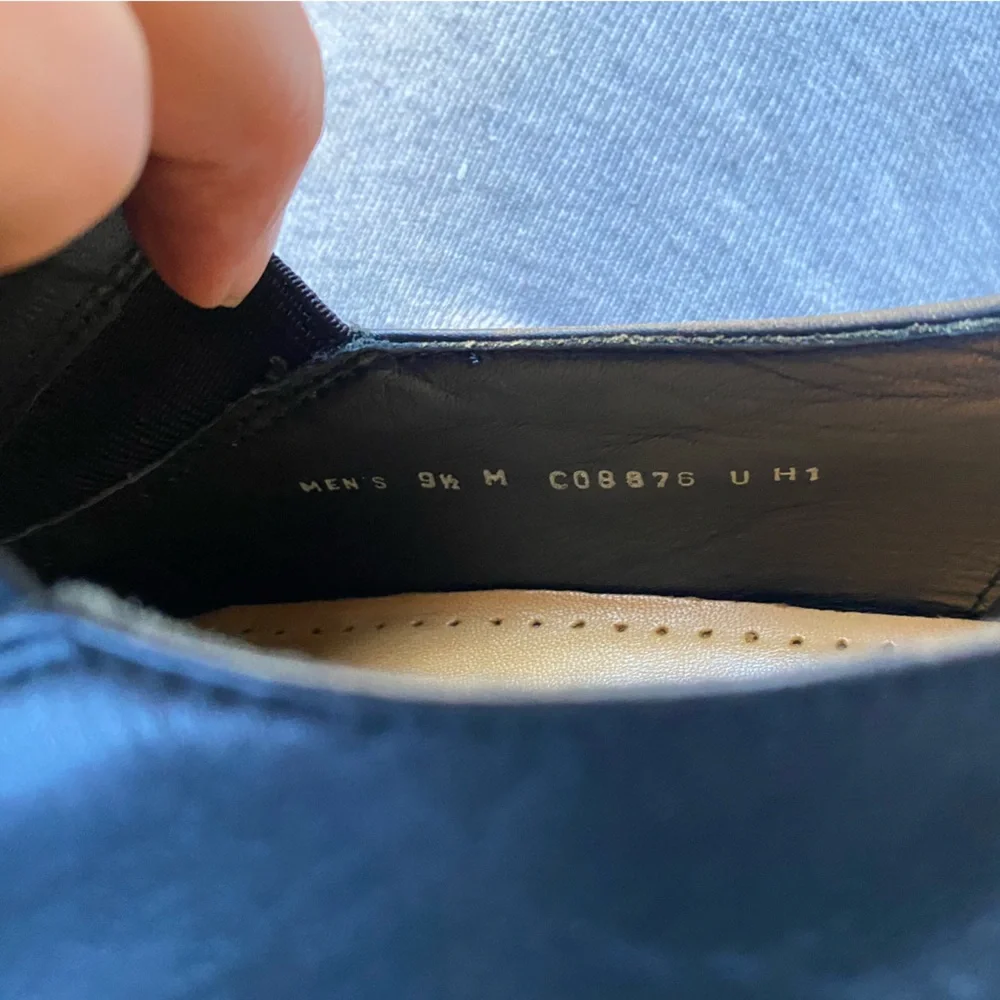 Cole Haan Black Leather Loafers Size 9.5 - Picture 8 of 8
